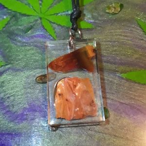 Petrified Wood Pendant